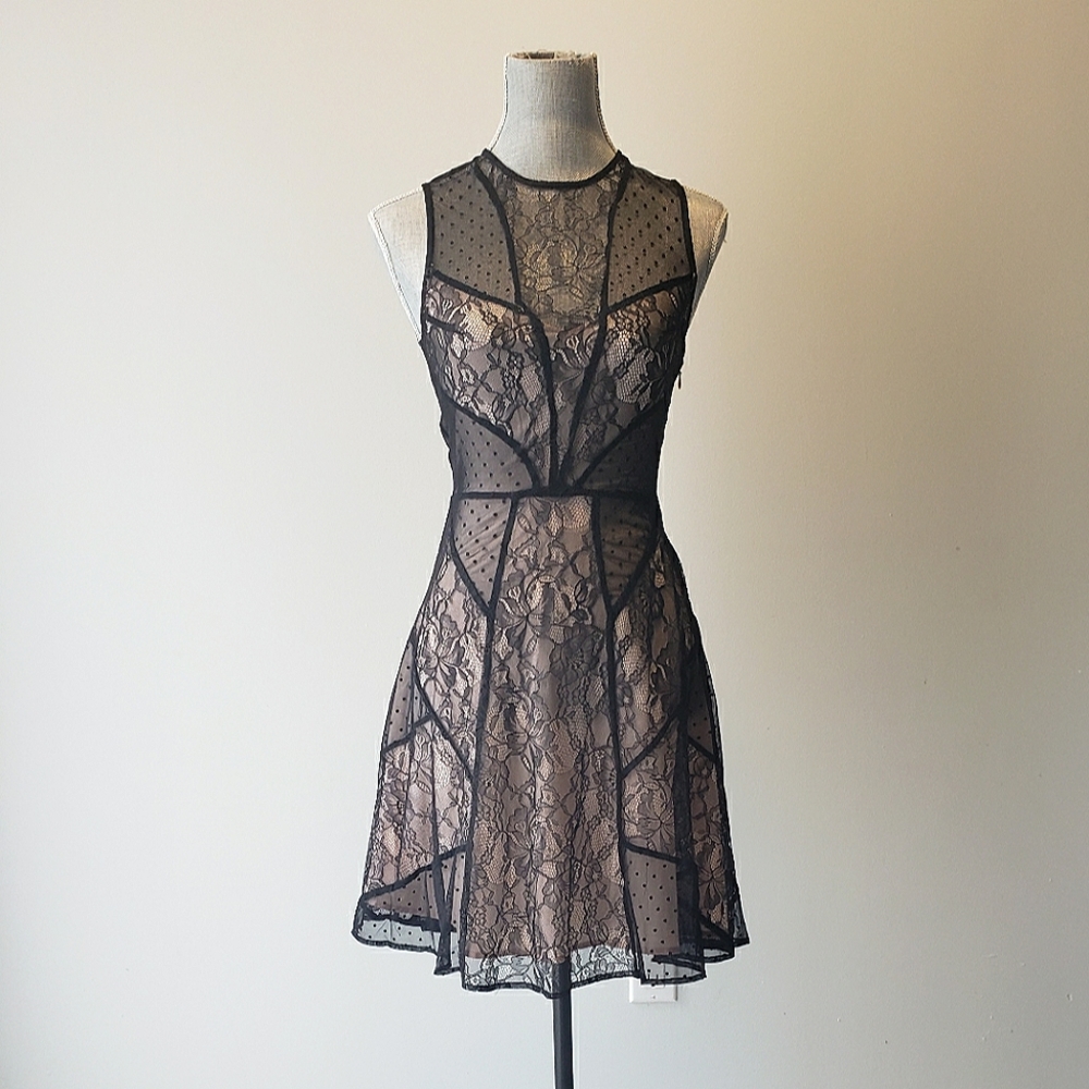 H&M | Lace Cocktail Dress